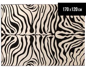 Rug Culture 170x120cm Seashell Rug - Black/White