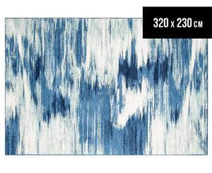 Rug Culture 320x230cm Chelsea Sedrick Super Soft Power Loomed Modern Rug - Blue