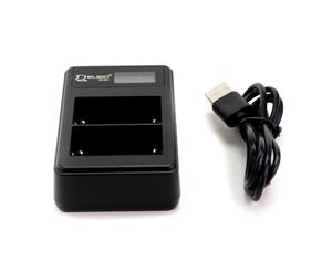 Ruibo USB Dual Battery Charger for Sony NP-BX1 NPBX1 Camera Battery