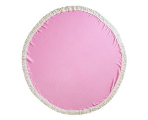 SAMMIMIS Anello Round 625G Turkish Towel - Hot Pink/White