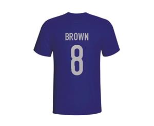 Scott Brown Scotland Hero T-shirt (navy)