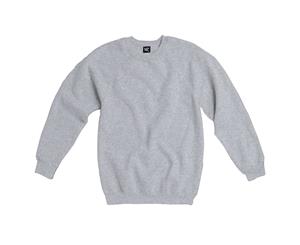 Sg Mens Raglan Sleeve Crew Neck Sweatshirt (Light Oxford) - BC1069