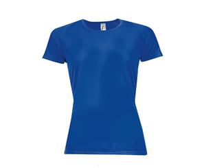 Sols Womens/Ladies Sporty Short Sleeve T-Shirt (Royal Blue) - PC2152