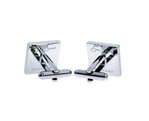 Sonia Spencer model wed stainless steel cufflinks grandfather of the groom