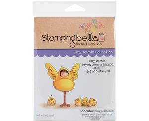 Stamping Bella Cling Stamp 6.5&quotX4.5"-Tiny Townie Peyton Loves To Pretend