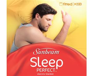 Sunbeam BL5131 Sleep Perfect King Single Bed Fitted Heated Blanket