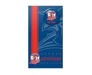 Sydney Roosters NRL Birthday Greeting Card with Badge