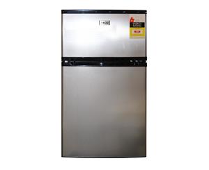 TECO 84L Two Door Upright Bar Fridge (Stainless Steel) TBF84SMTA