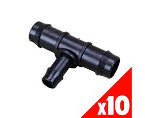 TEE Reducing 19mm x 13mm Low Density Fittings Garden Irrigation 45105 BAG of 10