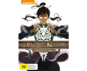 The Legend of Korra The Complete Series DVD Region 4