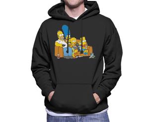 The Simpsons Movie Time Men's Hooded Sweatshirt - Black