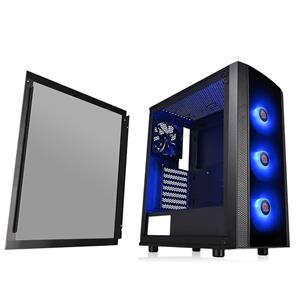 Thermaltake Versa J25 (CA-1L8-00M1WN-01) Tempered Glass RGB Mid Tower Gaming Case without PSU