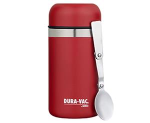 Thermos Duravac 500ml Food Jar with Spoon - Red