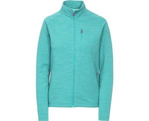 Trespass Womens/Ladies Erinn Quick Drying Super Soft Running Coat - Ocean Green Marl