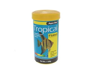 Tropical Flake Fish Food 100g 11558 Fish Tank Aquarium Aqua One