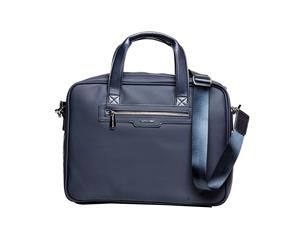 US POLO ASSN. Womens St. Louis Business Handbag Tote Ladies Work Office Travel Fashion Bag - Navy