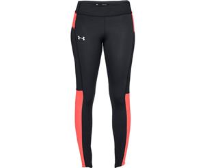 Under Armour Women's Outrun The Storm SP Tight - Blk/AfterBurn/Reflect