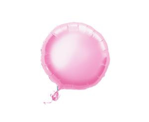 Unique Party Round 18In Foil Balloons (Pack Of 5) (Pastel Pink) - SG14746