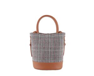 Vintage Lattice Women's Cross-Body Bag