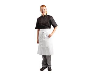 Whites Regular Bistro Apron White