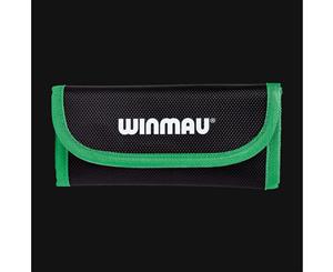 Winmau Tri-Fold Green Dart Board Darts Case Wallet Storage