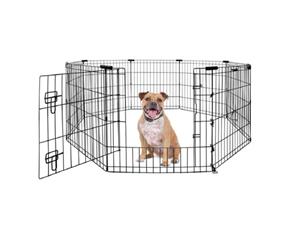 Yours Droolly Exercise Pen with Door