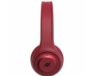 ZAGG IFROGZ AURORA WIRELESS BLUETOOTH HEADPHONES - RED