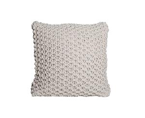 Zara Handknit Cushion 50X50Cm - Ivory