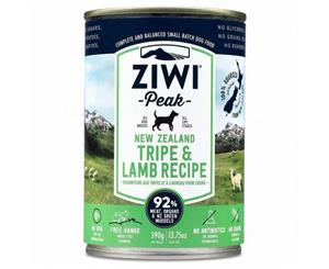 Ziwi Peak Canned Dog Food Tripe & Lamb 390g