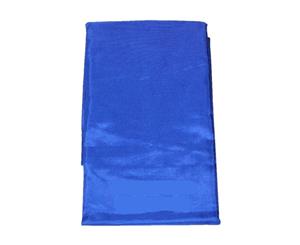 1pce Satin Bali Flag with Heart Tail 18 Colours 1m-7m Sizes Wedding & Events Pool Decor - Navy Blue