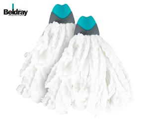 2 x Beldray Telescopic Microfibre Mop Refill