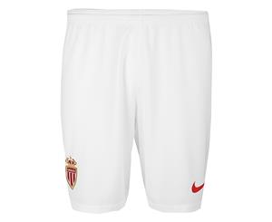 2018-2019 Monaco Home Nike Football Shorts (Kids)