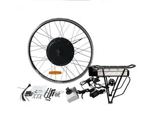 48V 15.4Ah 1000W Electric Bike Bicycle Conversion Kit eBike Hub Motor 700C 28"