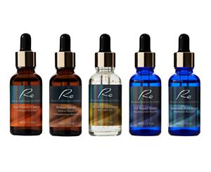 5 x Re Facial Serums - Luminous Skin Solution Treatment AM/PM_5x30mL