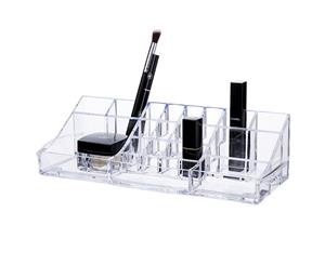 Acrylic Makeup Organizer Container 5Mm Clear Acrylic Cosmetic Lipstick Holder