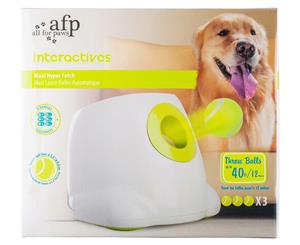 All For Paws Maxi Hyper Fetch Dog Toy w/ Tennis Balls