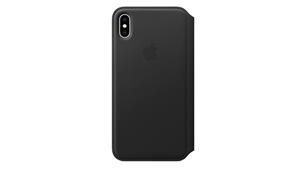 Apple iPhone XS Max Leather Folio - Black