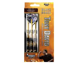 Australia's World Champion TONY DAVID HIGH Impact BRASS Dart Board Darts 27 Gram