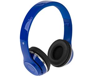 Avenue Cadence Foldable Bluetooth Headphones With Case (Royal Blue) - PF873