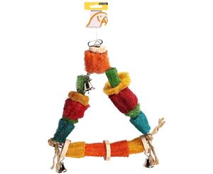 Avi One Parrot Toy Loofah Triangle - 30x30cm