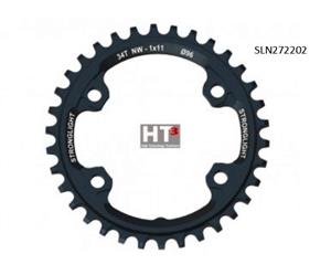 BPW Bike/Cycling Chainring - MTB 'Stronglight' 34T - HT3 Shimano XTR - 11 Speed