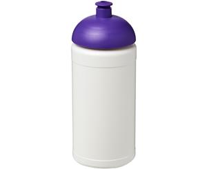 Baseline Plus 500Ml Dome Lid Sport Bottle (White/Purple) - PF2813