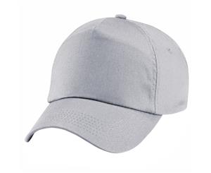 Beechfield Unisex Plain Original 5 Panel Baseball Cap (Light Grey) - PC2097