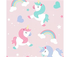 Believe in Unicorns Wallpaper Pink World of Wallpaper A365 CAO 1