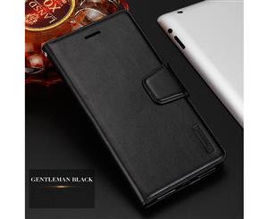 Black For Apple iPhone XR Luxury Hanman Leather Wallet Flip Case Cover