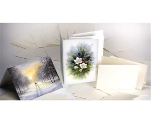 Bockingford Watercolour Cards - 300gsm - Pack of 25 (C5 Plain) NOT