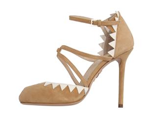 Charlotte Olympia Women's Sueded Sandal - Sand