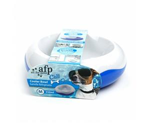 Chill Out Cooler Pet Bowl - Medium 15cm (All For Paws)