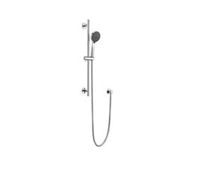 Chrome Round Shower On Rail