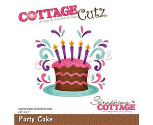 CottageCutz Dies - Party Cake 2.8 inchX2.7 inch